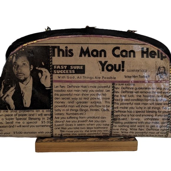 Vintage Psychic Fortune Teller Handbag - Picture 1 of 12